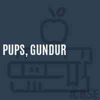 Pups, Gundur Primary School Logo