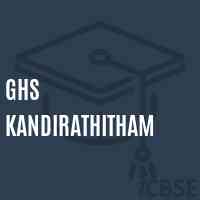 Ghs Kandirathitham Secondary School Logo