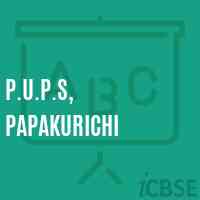 P.U.P.S, Papakurichi Primary School Logo