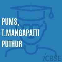 Pums, T.Mangapatti Puthur Middle School Logo