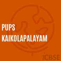 Pups Kaikolapalayam Primary School Logo