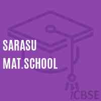 Sarasu Mat.School Logo