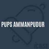 Pups Ammanpudur Primary School Logo