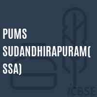 Pums Sudandhirapuram(Ssa) Middle School Logo