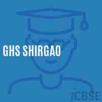 Ghs Shirgao Secondary School Logo