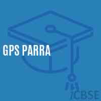 Gps Parra Primary School Logo