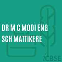 Dr M C Modi Eng Sch Mattikere Secondary School Logo