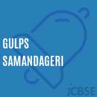 Gulps Samandageri Primary School Logo