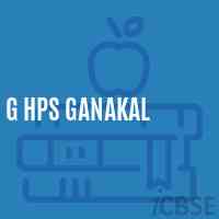 G Hps Ganakal Middle School Logo