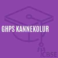 Ghps Kannekolur Middle School Logo