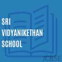Sri Vidyanikethan School Logo