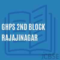 Ghps 2Nd Block Rajajinagar Middle School Logo