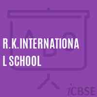R.K.International School Logo