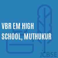Vbr Em High School, Muthukur Logo