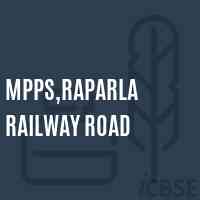 Mpps,Raparla Railway Road Primary School Logo