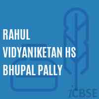 Rahul Vidyaniketan Hs Bhupal Pally Secondary School Logo