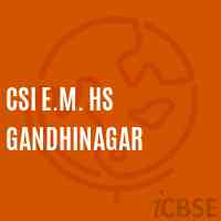Csi E.M. Hs Gandhinagar Secondary School Logo