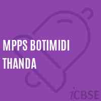 Mpps Botimidi Thanda Primary School Logo