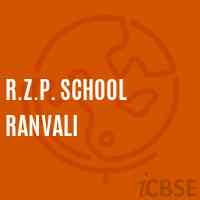 R.Z.P. School Ranvali Logo