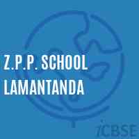 Z.P.P. School Lamantanda Logo