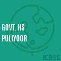 Govt. Hs Puliyoor Secondary School Logo