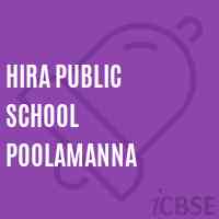 Hira Public School Poolamanna Logo