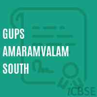 Gups Amaramvalam South Middle School Logo