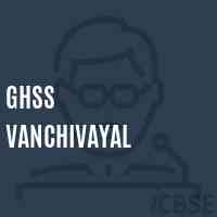Ghss Vanchivayal School Logo