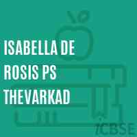 Isabella De Rosis Ps Thevarkad Middle School Logo
