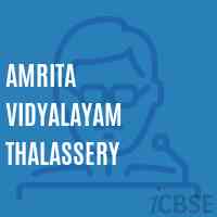 Amrita Vidyalayam Thalassery Senior Secondary School Logo
