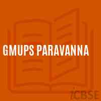 Gmups Paravanna Middle School Logo