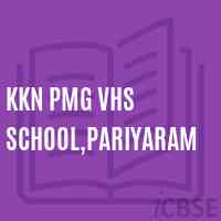 Kkn Pmg Vhs School,Pariyaram Logo