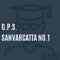 G.P.S. Sanvarcatta No.1 Primary School Logo