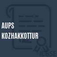 Aups Kozhakkottur Upper Primary School Logo