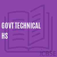 Govt Technical Hs School Logo