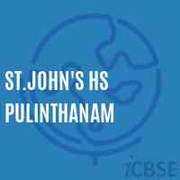 St.John'S Hs Pulinthanam School Logo