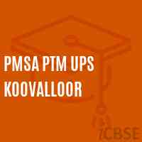 Pmsa Ptm Ups Koovalloor Upper Primary School Logo