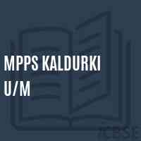 Mpps Kaldurki U/m Primary School Logo