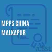 Mpps China Malkapur Primary School Logo