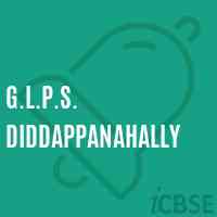 G.L.P.S. Diddappanahally Primary School Logo