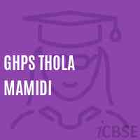 Ghps Thola Mamidi Middle School Logo