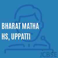 Bharat Matha Hs, Uppatti High School Logo