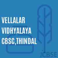 Vellalar Vidhyalaya Cbsc,Thindal School Logo