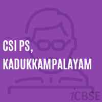 Csi Ps, Kadukkampalayam Primary School Logo