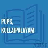 Pups, Kullaipalayam Primary School Logo