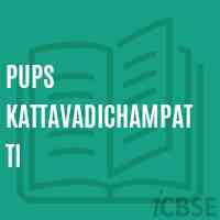 Pups Kattavadichampatti Primary School Logo