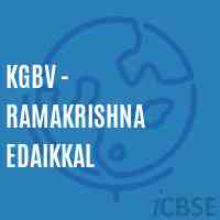 Kgbv - Ramakrishna Edaikkal Middle School Logo