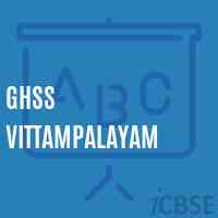 Ghss Vittampalayam High School Logo