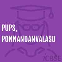 Pups, Ponnandanvalasu Primary School Logo