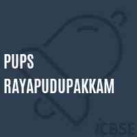 Pups Rayapudupakkam Primary School Logo
